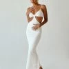 Princess Polly Shanni Maxi Dress White White