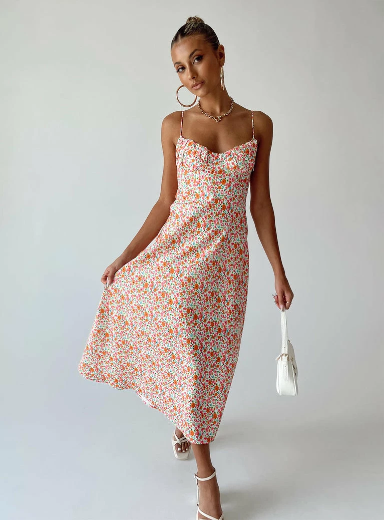 Princess Polly Amara Midi Dress Multi Multi - Image 7