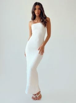 Princess Polly Buella Maxi Dress White White