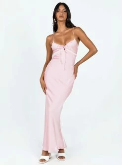 Princess Polly Emily Maxi Dress Pink Pink