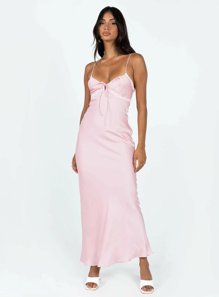 Princess Polly Emily Maxi Dress Pink Pink - Image 6