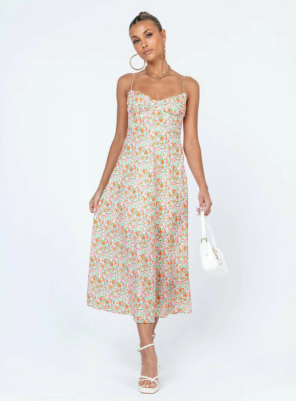 Princess Polly Amara Midi Dress Multi Multi - Image 3