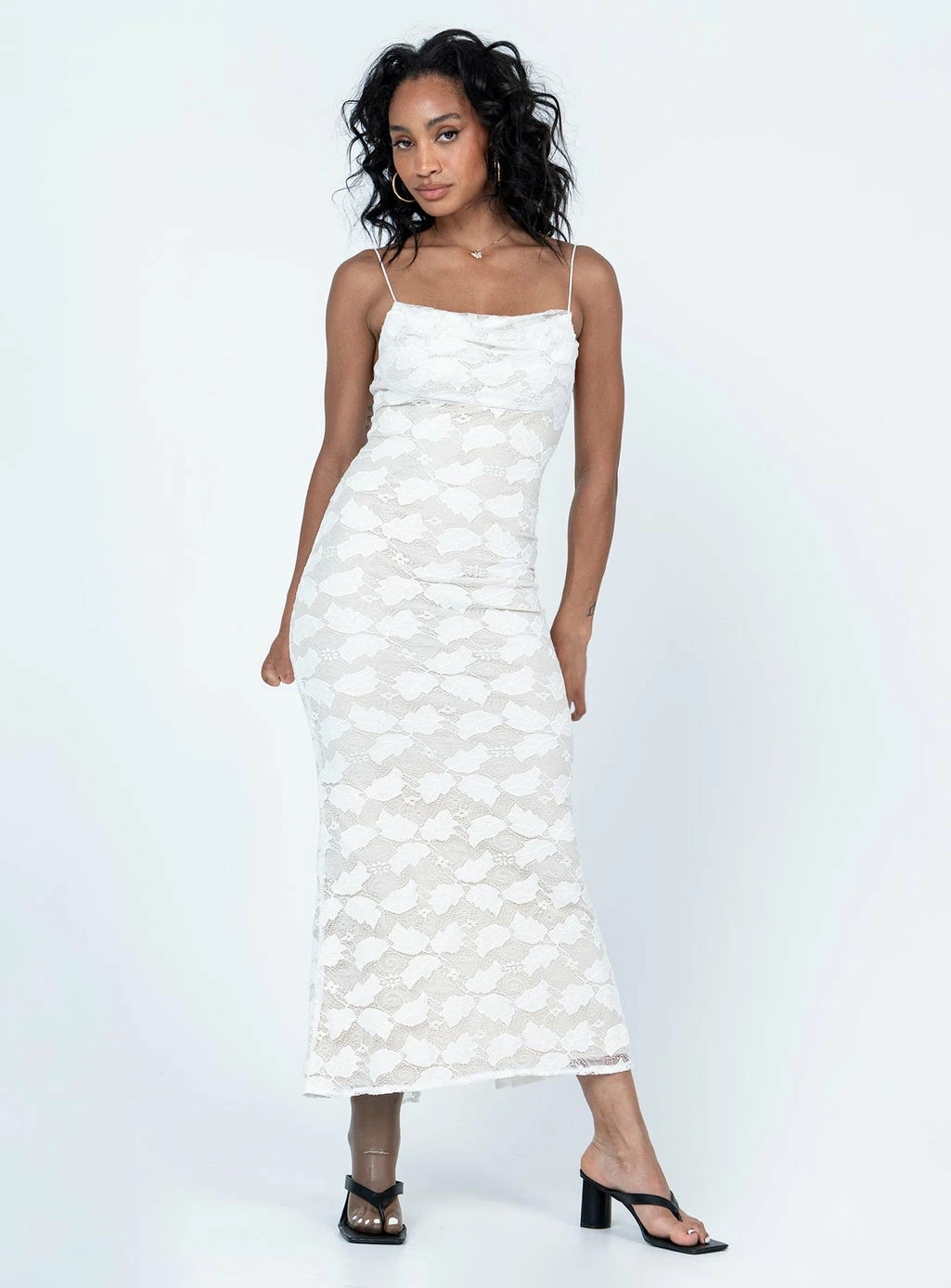 Princess Polly Azra Maxi Dress White White - Image 3