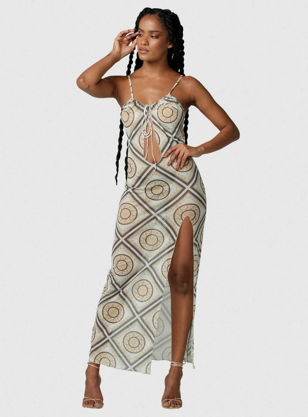 JGR & STN Jagger & Stone The Paris Maxi Dress Multi Multi - Image 5