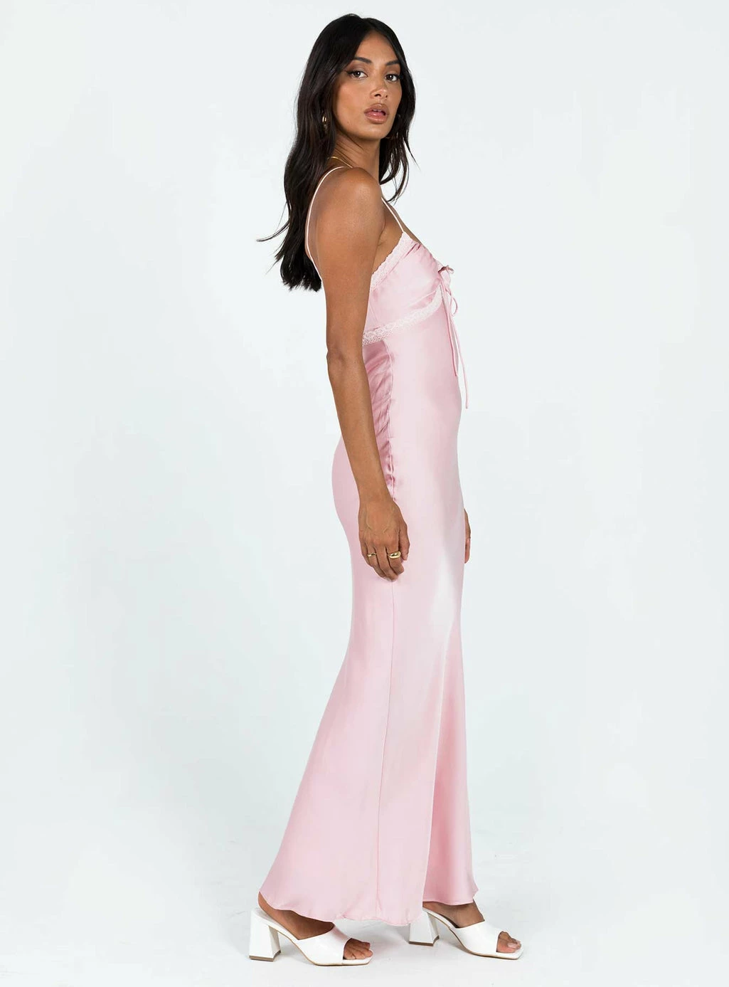 Princess Polly Emily Maxi Dress Pink Pink - Image 3