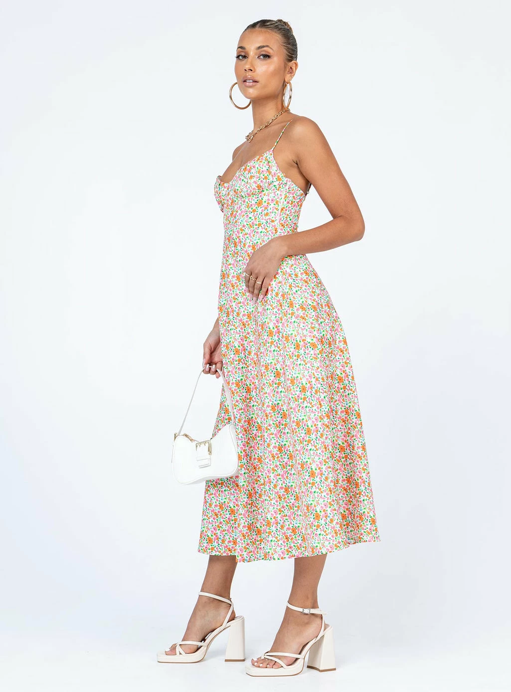 Princess Polly Amara Midi Dress Multi Multi - Image 4