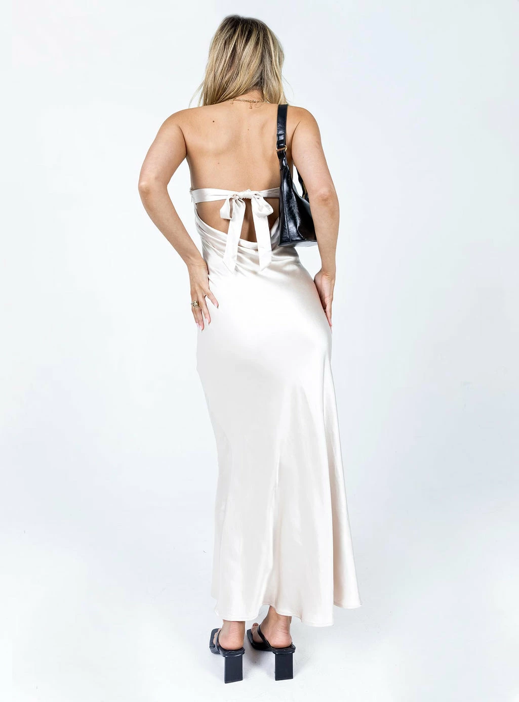 Princess Polly Haley Maxi Dress Champagne Champagne - Image 5