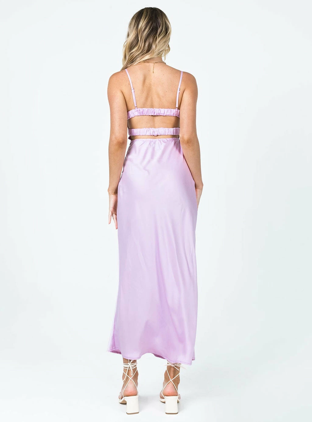Princess Polly Lillie Midi Dress Purple Purple 4 Princess Polly Lillie Midi Dress Purple Purple - Image 4