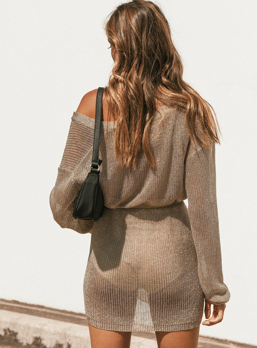 Lioness Take Me To Rio Mini Dress Gold Gold - Image 8