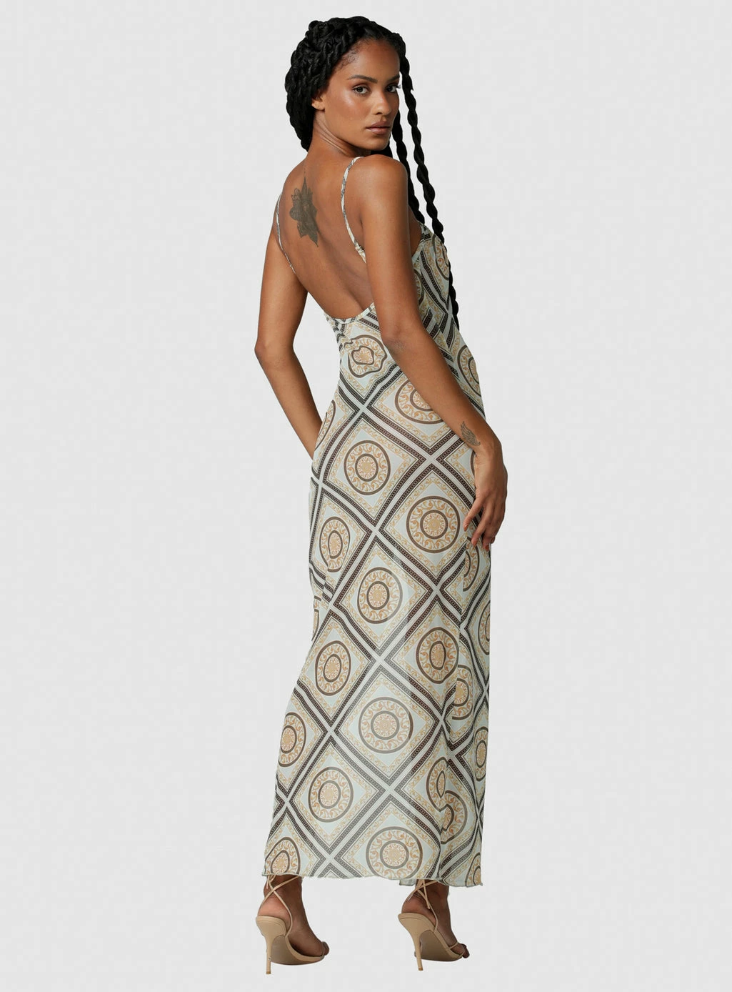 JGR & STN Jagger & Stone The Paris Maxi Dress Multi Multi - Image 8